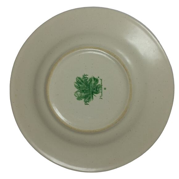 Portfolio By Phfaltzgraff Naturewood  Salad Plate 8" Diameter Green Floral Print - Picture 4 of 6